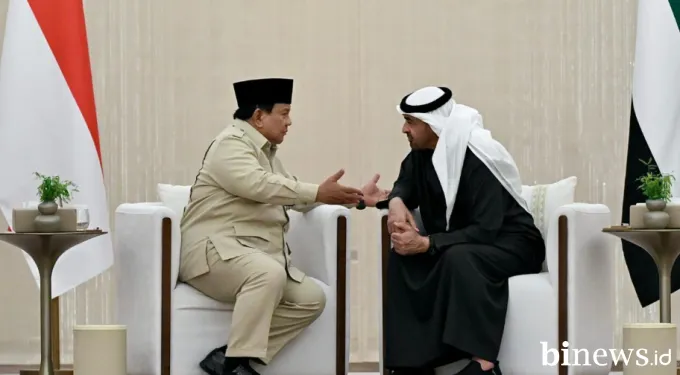 Presiden Prabowo dan Presiden MBZ Bahas Dinamika Global dalam Pertemuan di Abu Dhabi