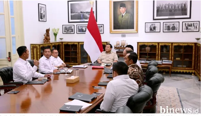Presiden Prabowo Gelar Pertemuan Tertutup Bahas Keamanan dan Ketahanan Pangan Nasional