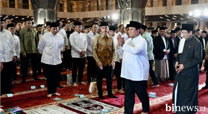 Presiden Prabowo Hadiri Peringatan Maulid Nabi Muhammad SAW 1447 H di Masjid Istiqlal...