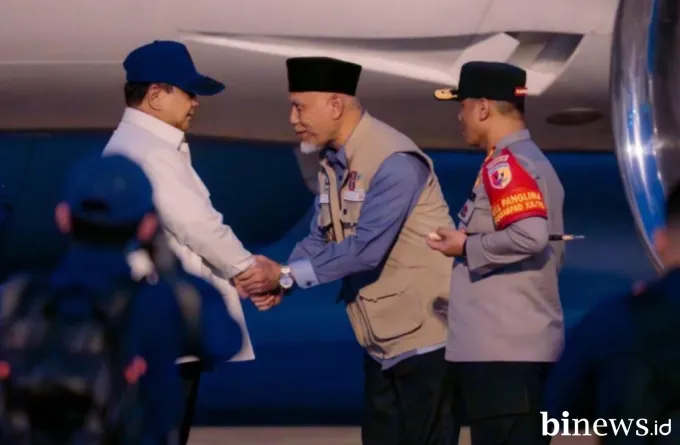 Presiden Prabowo Kembali ke Padang Tinjau Penanganan Pascabencana di Sumbar