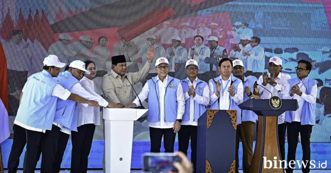 Presiden Prabowo Resmikan Kelembagaan 80.081 Koperasi Desa/Kelurahan Merah Putih