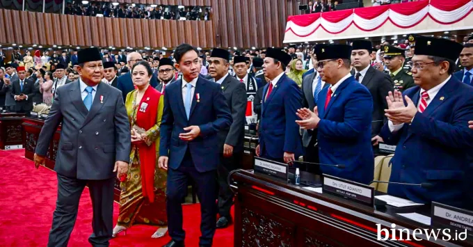 Presiden Prabowo Sampaikan Pidato Kenegaraan di Sidang Tahunan MPR serta Sidang Bersama...