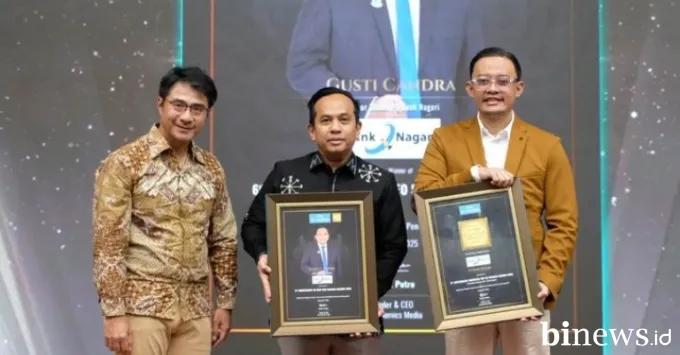 Prestasi Membanggakan di Awal 2026, Bank Nagari Sabet 4 Penghargaan Nasional