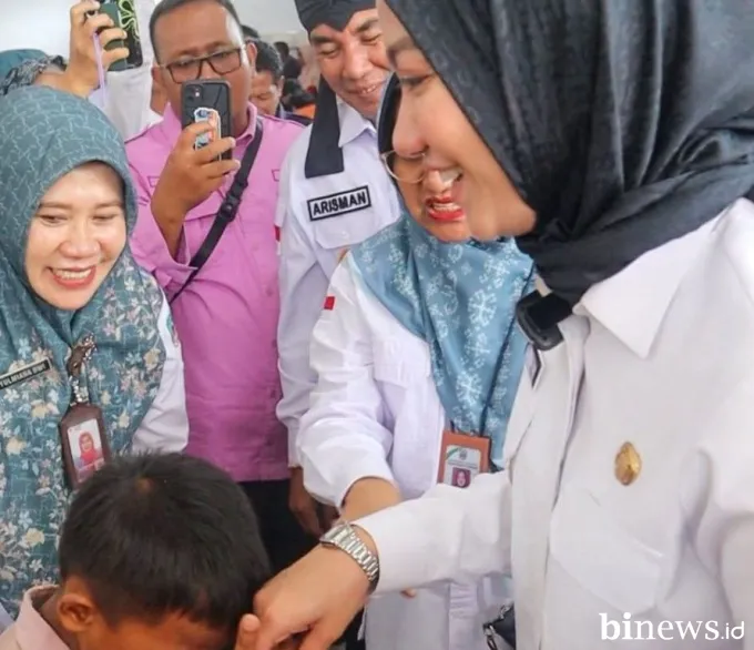 Program 100 Hari Kerja Bupati Annisa, 17 Sekolah Pasang Perangkat Internet