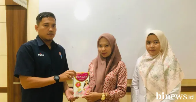 PT Semen Padang kembali menyalurkan bantuan susu khusus...
