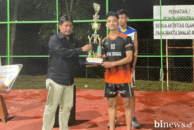 Rantau Family VC Juara Turnamen Bola Voli Mahasiswa Se-Sumatera Barat 2025