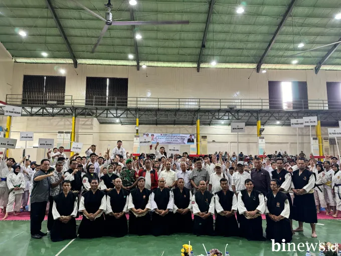 Dibuka Oleh Ketua DPRD, Ratusan Kenshi Meriahkan Kejuaraan Shorinji Kempo Wali Kota...