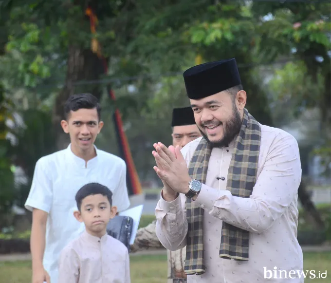 Ribuan Warga Padang Shalat Idul Adha 1446 H di Lapangan APEKSI Balaikota Aie Pacah