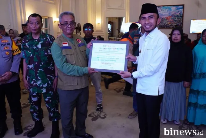 Rumah Rusak Sedang dan Ringan Hasil Verifikasi BNPB Terima Bantuan Stimulan