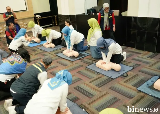 Saat Detik Menentukan Nyawa: DWP Kemenkes Siapkan Masyarakat Tanggap Darurat