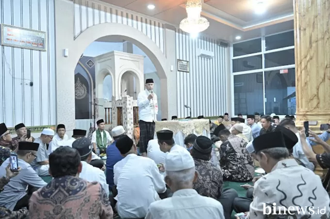 Safari Ramadhan di Agam, Gubernur Mahyeldi Ajak Aktif Membina Pengamalan ABS SBK di...