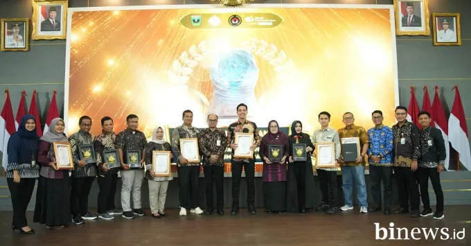 Sawahlunto Raih Sejumlah Penghargaan pada Paritrana Award Sumbar 2025