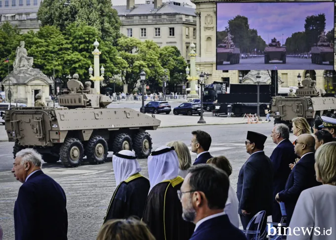 Sebagai Tamu Kehormatan, Presiden Prabowo Hadiri Bastille Day 2025