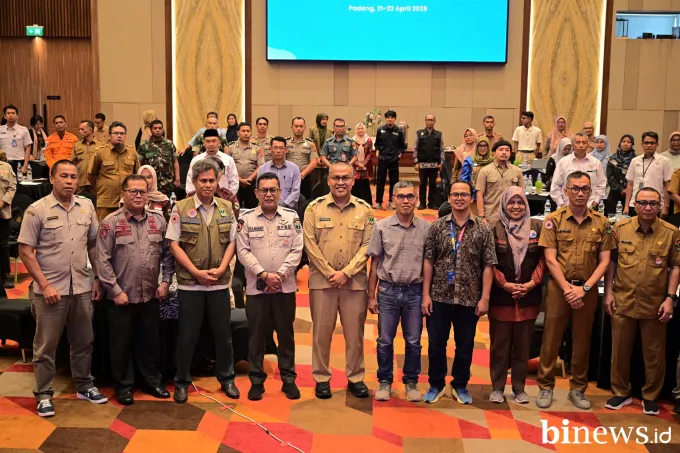 Sekda Sumbar Dorong Strategi Klaster untuk Tingkatkan Penanggulangan Bencana