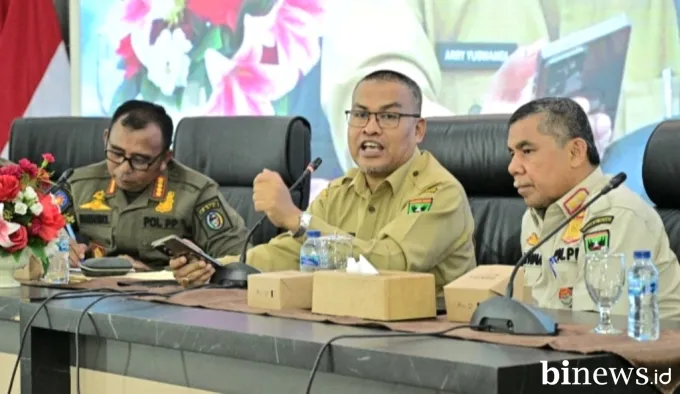 Sekdaprov Sumbar : Satpol PP dan Damkar Diminta Lebih Responsif
