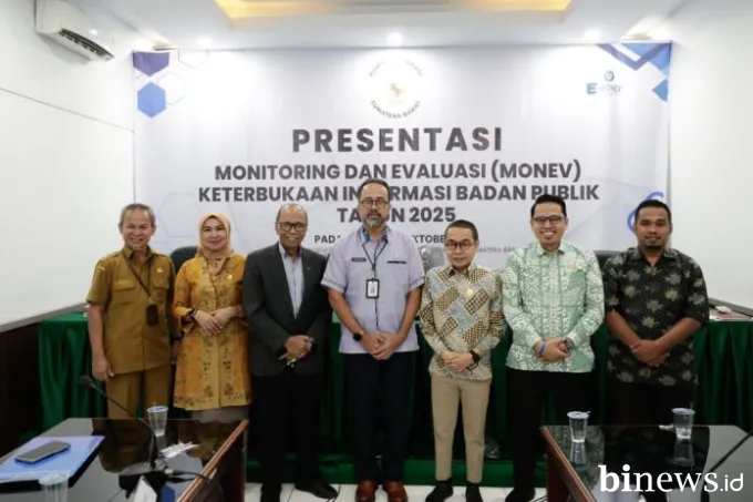 Sekretariat DPRD Sumbar Ikuti Monev 2025, Tegaskan Komitmen pada Keterbukaan Informasi...