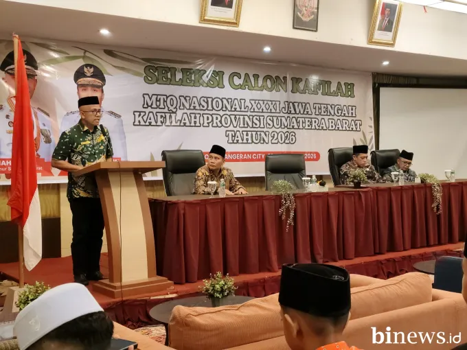 Seleksi  Rampung, Pemprov Sumbar Siapkan 57 Kafilah Menuju MTQ Nasional Ke-XXXI di...