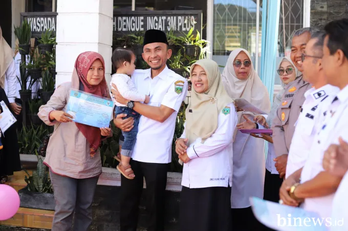 Semarakkan Hari Anak Nasional, Dinkes Gelar Pergerakan Posyandu Aktif