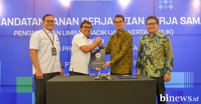 Semen Padang dan BI Sumbar Ubah Limbah Uang Jadi Energi Hijau