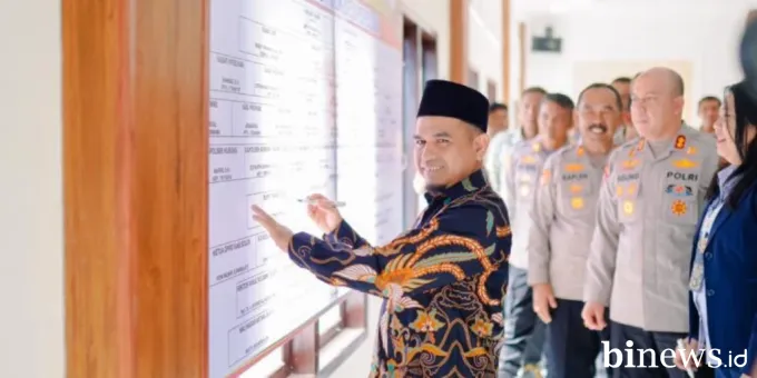 Sepakat Bangun Zona Integritas Menuju WBK dan WBBM 2025, Kapolres dan Wabup Solok...