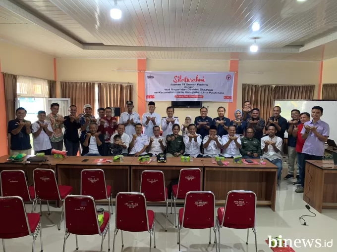 Silaturahmi dengan Wali Ngari dan BUMNAG se Kecamatan Harau, PT Semen Padang Siap Dukung...