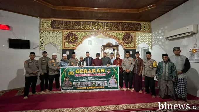 Subuh Penuh Makna: Waka Polda Sumbar Eratkan Silaturahmi Polri dan Masyarakat Sawahlunto