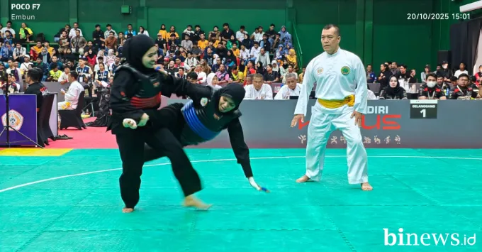 Tiga Pesilat Sumbar ke Final, Dua Lainnya Pastikan Perunggu di PON Beladiri 2025 Kudus
