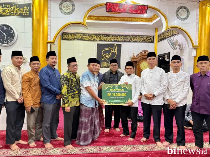 Tim Safari Ramadhan Pemkab Solok Kunjungi Mushalla Akbar Balai Lalang Saning Baka