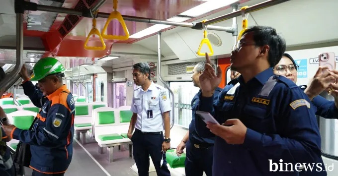 Tingkatkan Keselamatan dan Kenyamanan Perjalanan KA, KAI Divre II Sumbar Laksanakan Ramp...