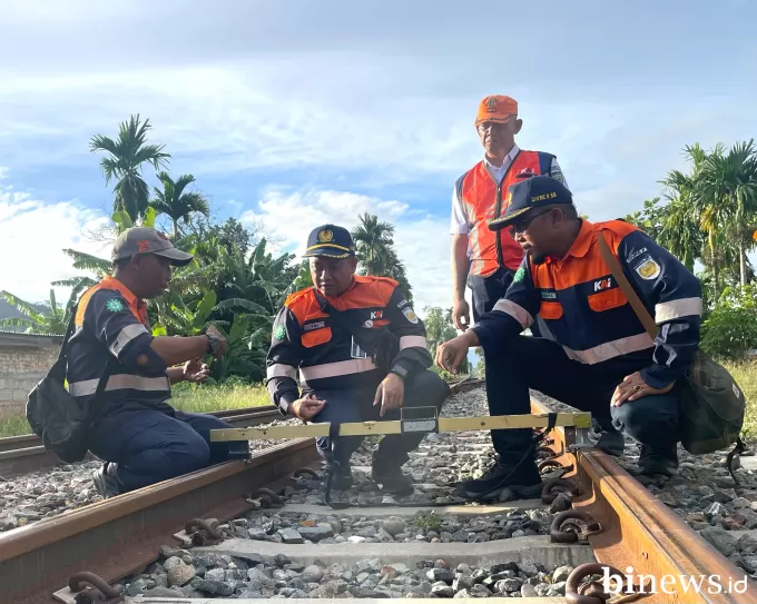 Tingkatkan Keselamatan Perjalanan KA Pasca Angleb, KAI Divre II Sumbar Kembali Lakukan...