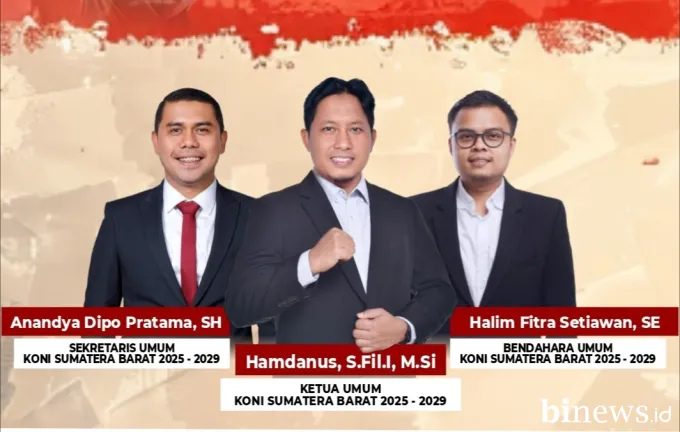 Trio Pimpinan KONI Sumbar Tegaskan Komitmen: Bonus Rp9 Miliar Jadi Bukti Janji kepada...