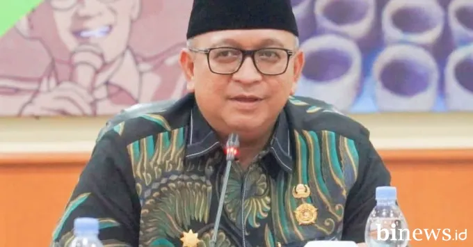 Sekretaris Daerah Kota Padang, Andree Harmadi Algamar saat...