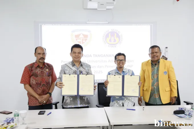 UNP dan Universitas Adzkia Jalin Kerja Sama Perkuat Perpustakaan Digital