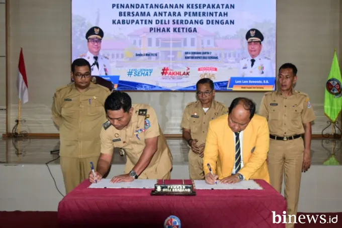 UNP Jalin Kerjasama dengan Pemkab Deli Serdang