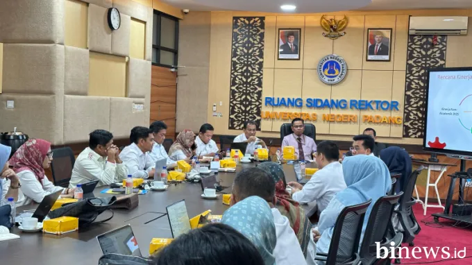 UNP Lakukan Sinkronisasi Anggaran 2025, Fokus pada Pengembangan SDM dan Efisiensi Program