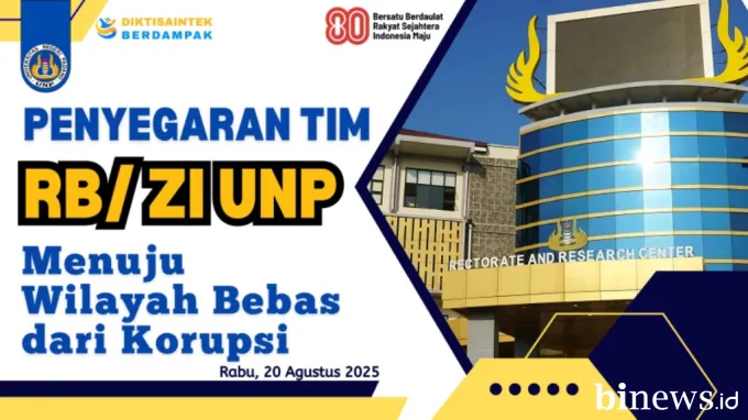 UNP Mantapkan Langkah Menuju Predikat Wilayah Bebas Korupsi