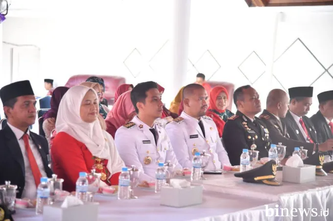 Upacara HUT ke-80 RI di Sawahlunto Berlangsung Khidmat