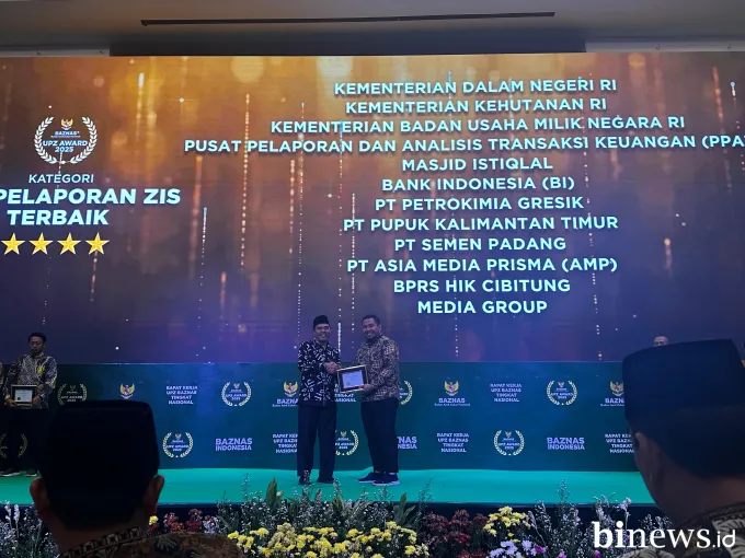 UPZ BAZNAS PT Semen Padang Borong Lima Penghargaan di UPZ Awards 2025