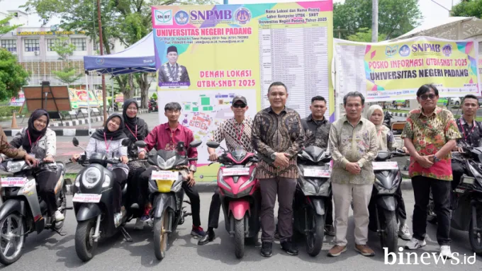 UTBK SNBT 2025 di UNP Berjalan Lancar, Fasilitas Transportasi Gratis Jadi Unggulan