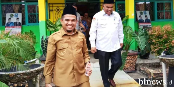 Wabup Candra Solok Kunjungi MAN 2 Solok
