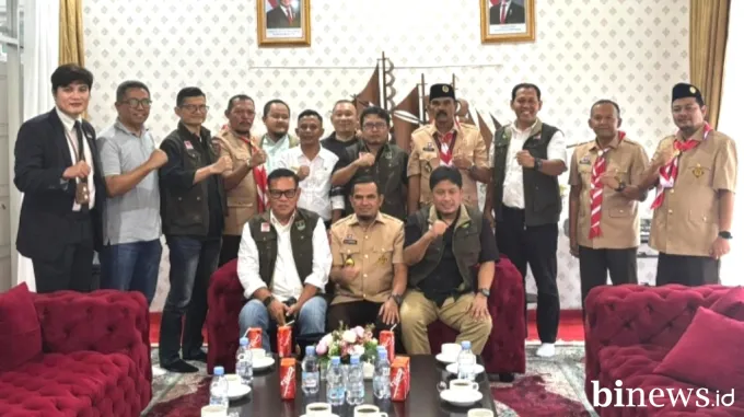 Wabup Solok Sambut Kunjungan Ketua KONI Sumbar
