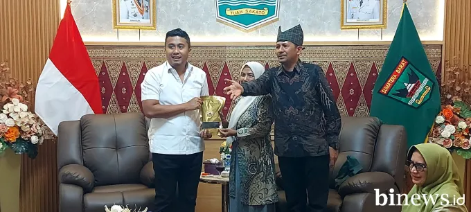 Wagub Vasko Ruseimy Terima Kunjungan Tim NCH Nagari Pangian