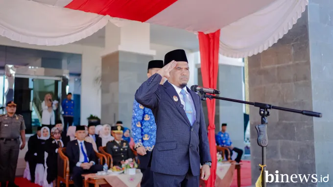 Wakil Bupati Solok Inspektur Upacara Peringatan Hari Kebangkitan Nasional