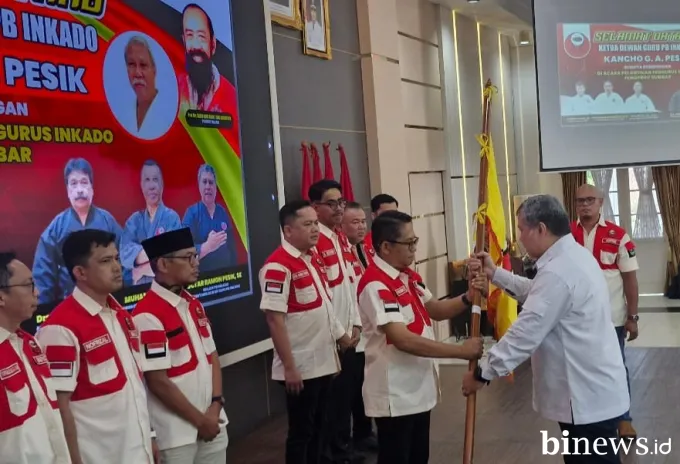 Wakil Ketua DPRD Sumbar Evi Yandri Dilantik jadi Ketua Pengprov Inkado Sumbar