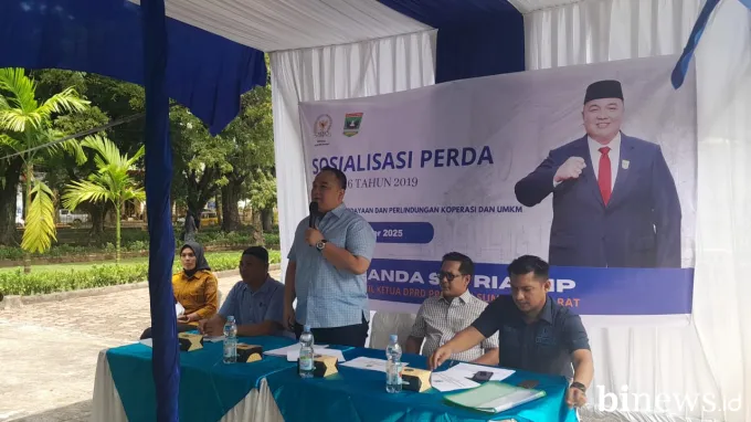 Wakil Ketua DPRD Sumbar Nanda Satria Sosialisasikan Perda Pemberdayaan dan Perlindungan...