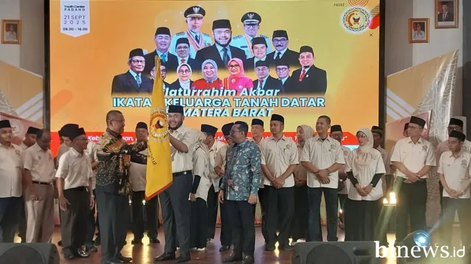 Wako Fadly Amran Nahkodai IKTD Sumbar 2025- 2029, Perantau Didorong Jadi Pemersatu