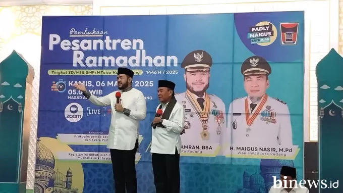 Wako Fadly Amran Paparkan Progul Saat Buka Pesantren Ramadan