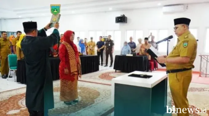 Wako Hendri Arnis Lantik Wita Desi Susanti sebagai Pj Sekdako