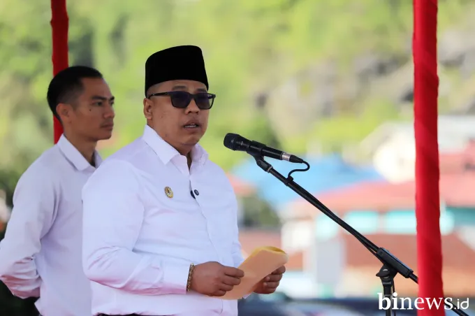 Wako Hendri Arnis Pimpin Apel Akbar Cinta Kebangsaan dan Kerukunan