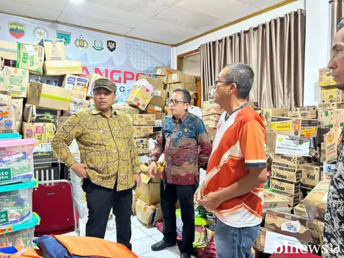Wako Hendri dan Wawako Allex Pantau Kesiapan Logistik untuk Korban Bencana